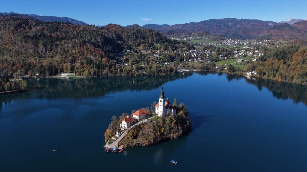 Lake Bled and island