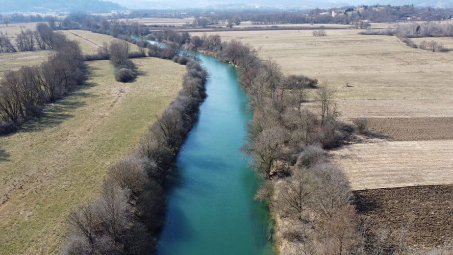 Ljubljanica na Ljubljanskem barju