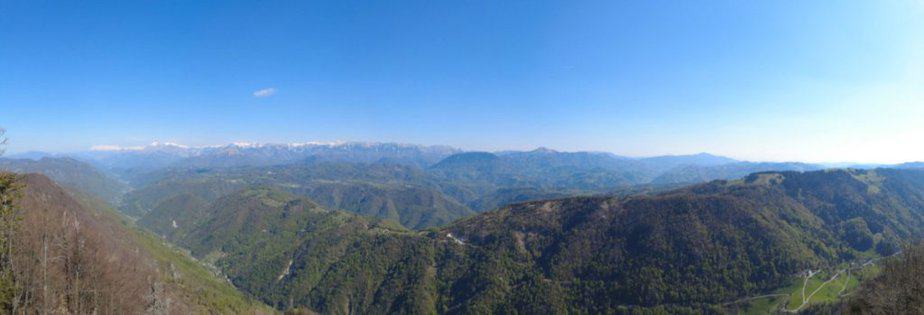 Panoramska fotka s Hudournika