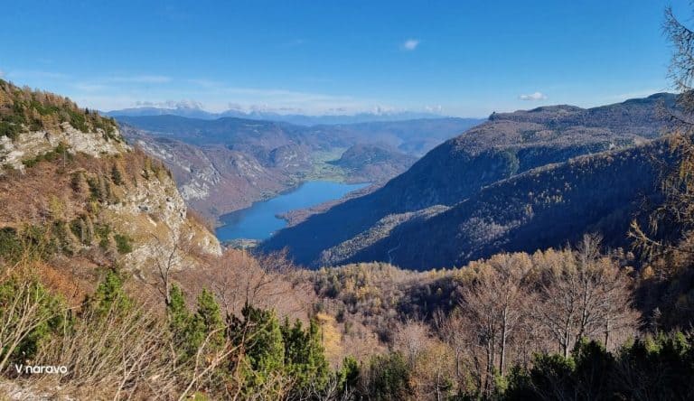 Pogled na Bohinjsko jezero