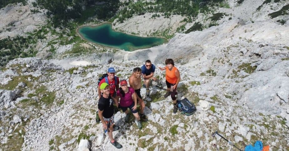 Kreda, Slatna, greben Voglov, Zelnarica, Kopica