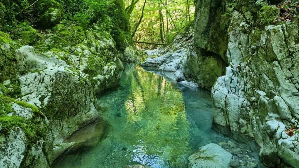 Krasna soteska Kanomljice