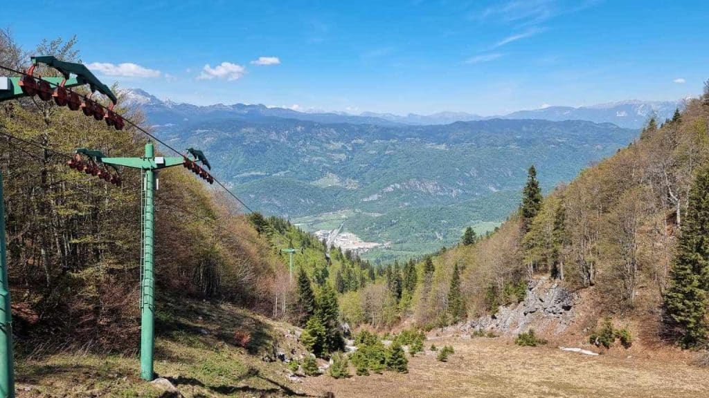 Nekdanje smučišče Kobla