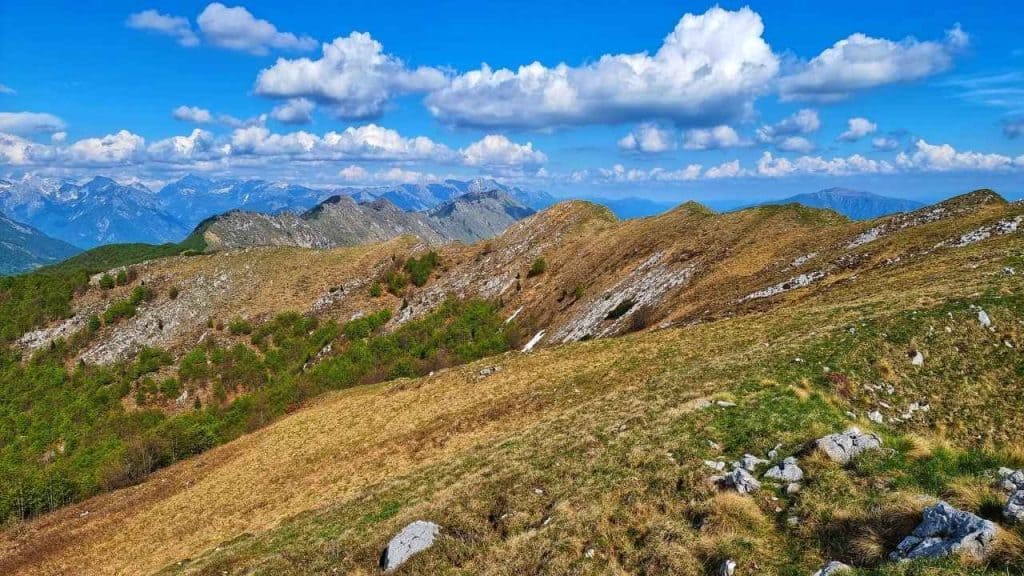 greben brez konca